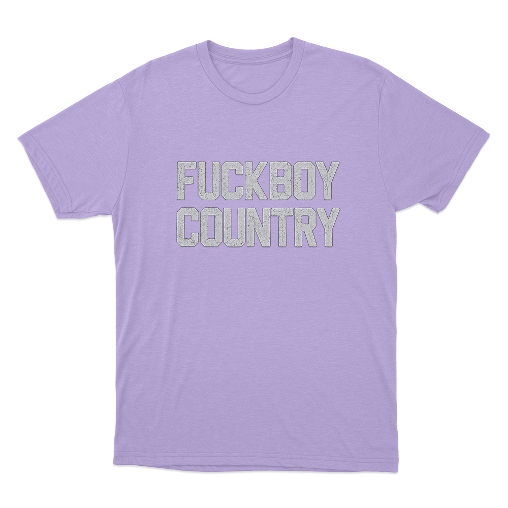 Fuckboy Country Unisex T Shirt Purple Fuckboy Country Unisex T Shirt Purple