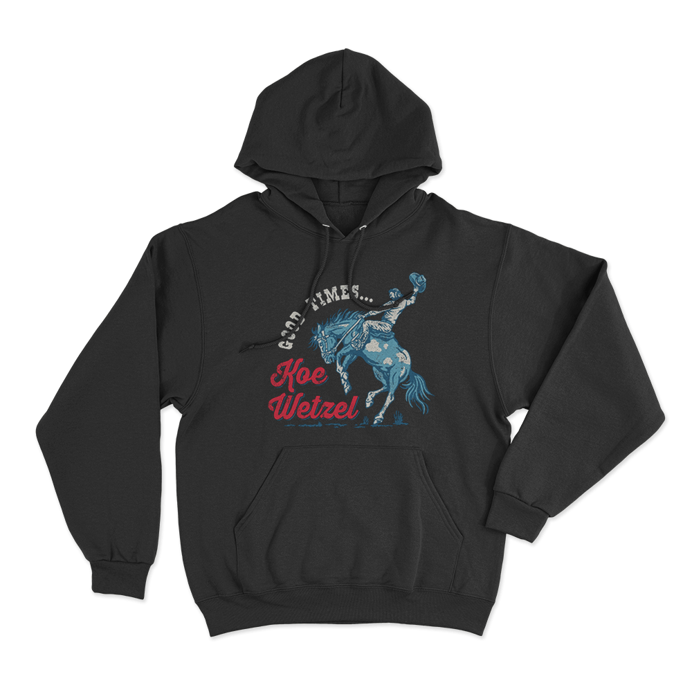 Good Times Bronco Unisex Hoodie Black Good Times Bronco Unisex Hoodie Black