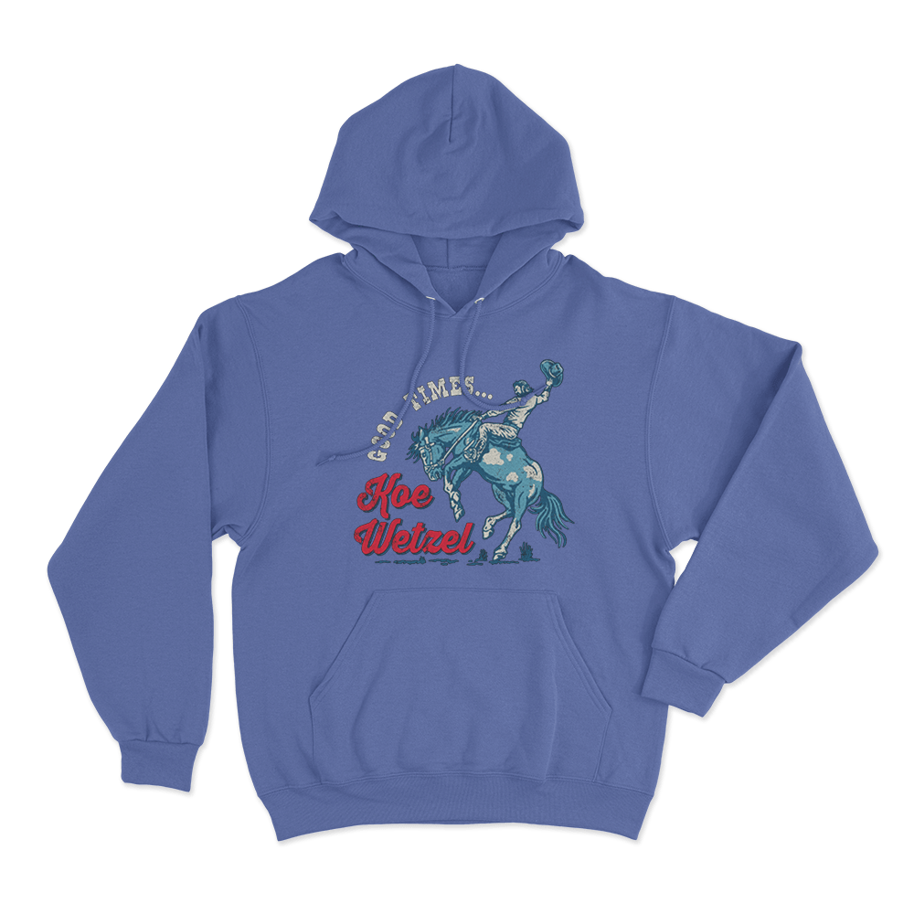 Good Times Bronco Unisex Hoodie Blue Good Times Bronco Unisex Hoodie Blue
