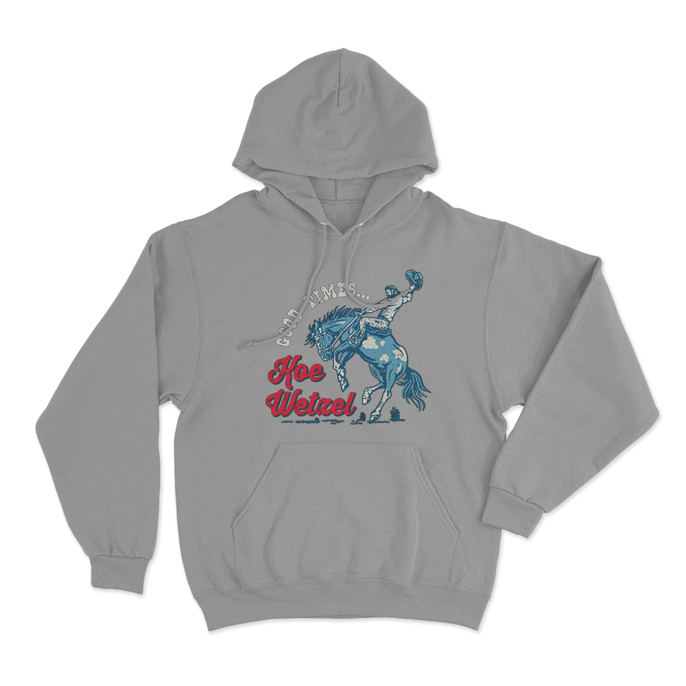 Good Times Bronco Unisex Hoodie Grey Good Times Bronco Unisex Hoodie Grey