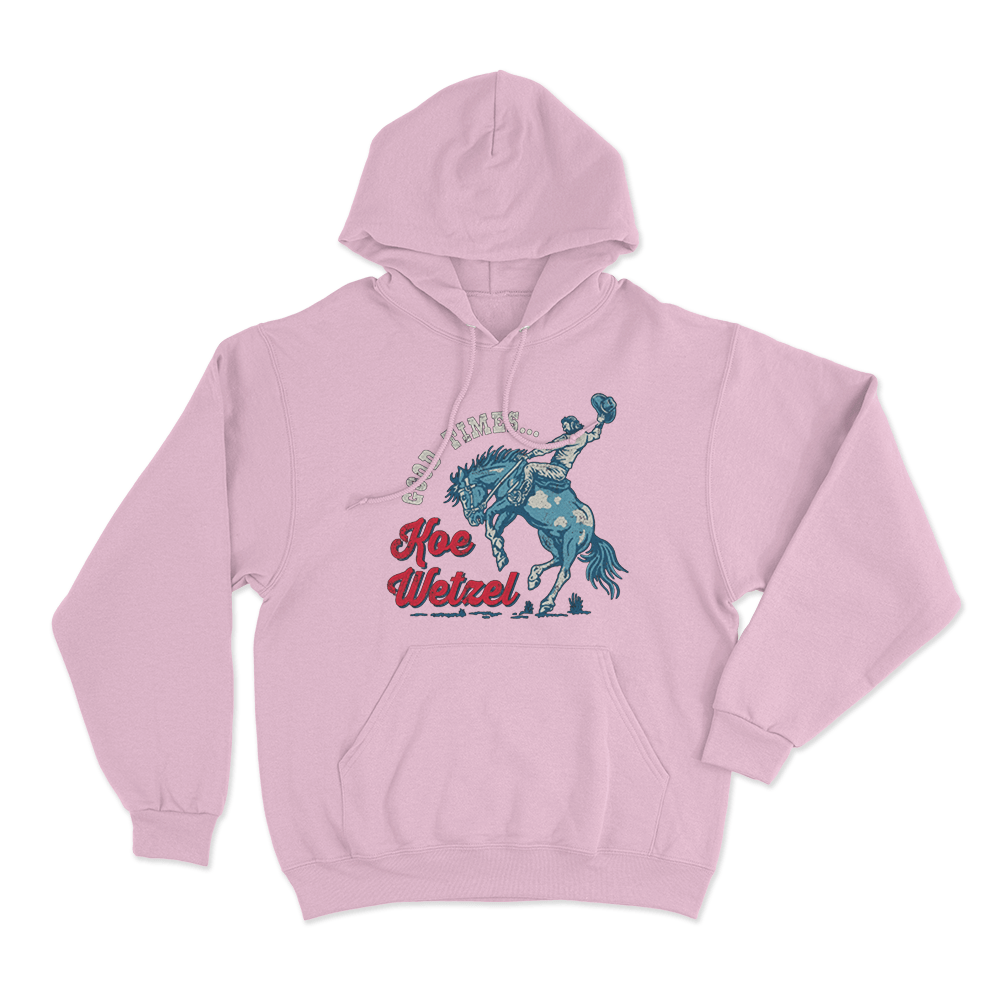 Good Times Bronco Unisex Hoodie Pink Good Times Bronco Unisex Hoodie Pink