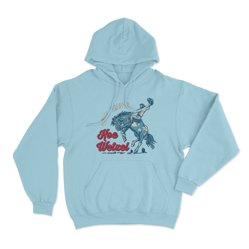 Good Times Bronco Unisex Hoodie Sky Blue Good Times Bronco Unisex Hoodie Sky Blue