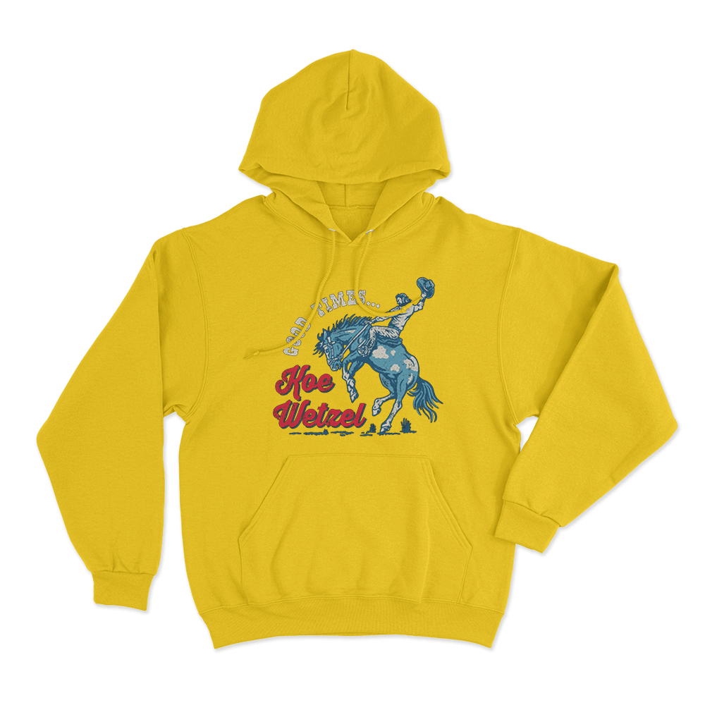 Good Times Bronco Unisex Hoodie Yellow Good Times Bronco Unisex Hoodie Yellow