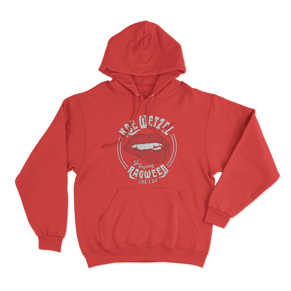 Ragweed Unisex Hoodie Red Ragweed Unisex Hoodie Red