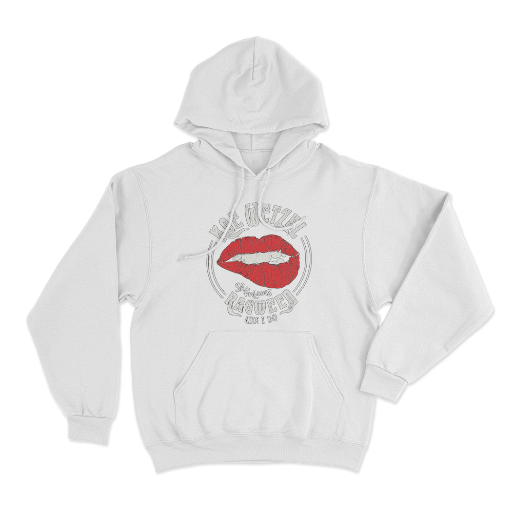 Ragweed Unisex Hoodie White Ragweed Unisex Hoodie White