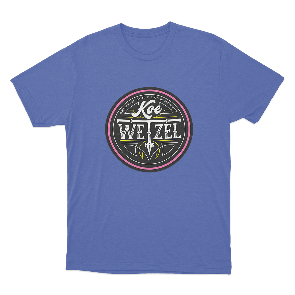 Rock & Roll Unisex T Shirt Blue Rock Roll Unisex T Shirt Blue