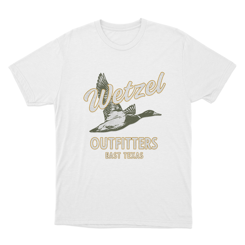 Wetzel Outfitters Unisex T Shirt White Wetzel Outfitters Unisex T Shirt White